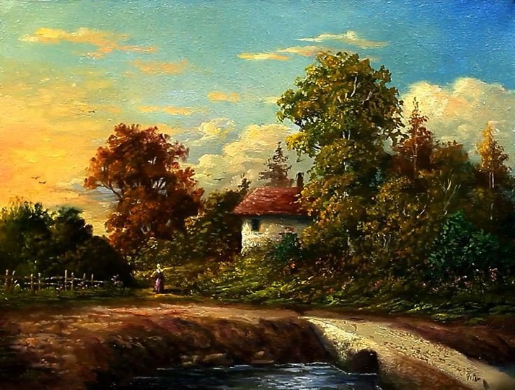 Pejzaz,leto pred noc - оригинал