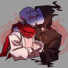 Схема вышивки «Geno sans/Reaper sans»