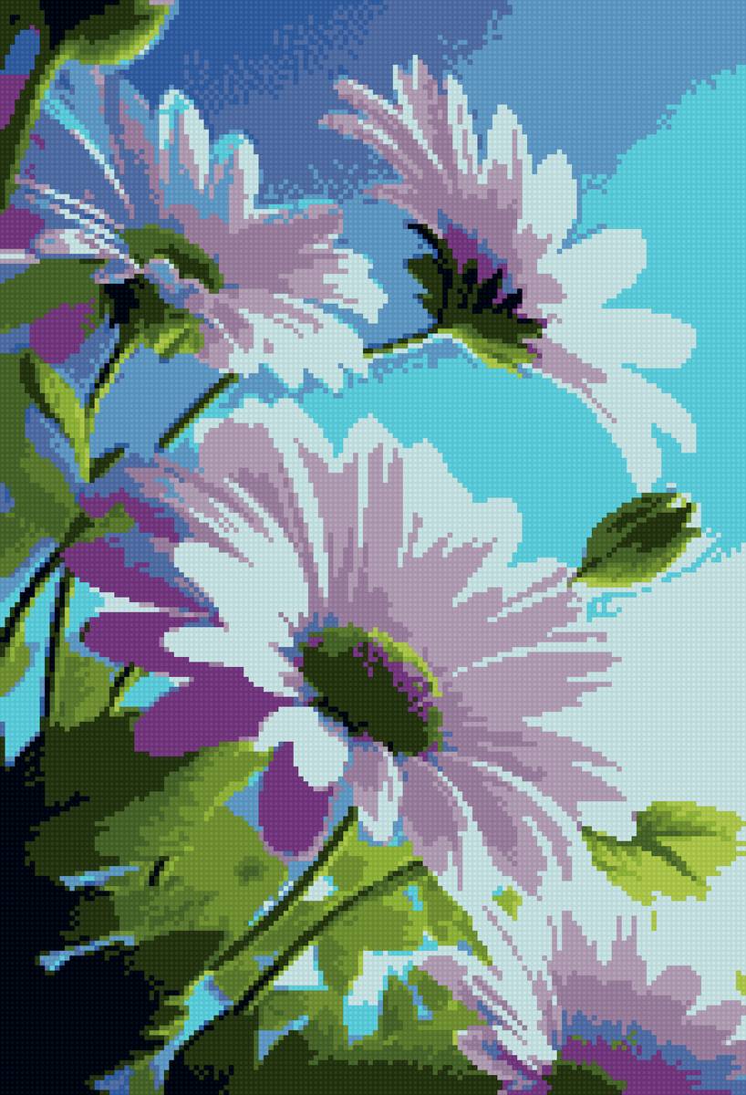 ромашки для мамы - предпросмотр