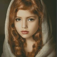 Схема вышивки «Девочка»