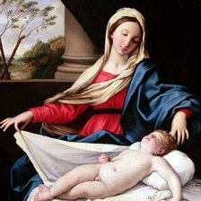 Maica Domnului cu Pruncul, Sassoferrato