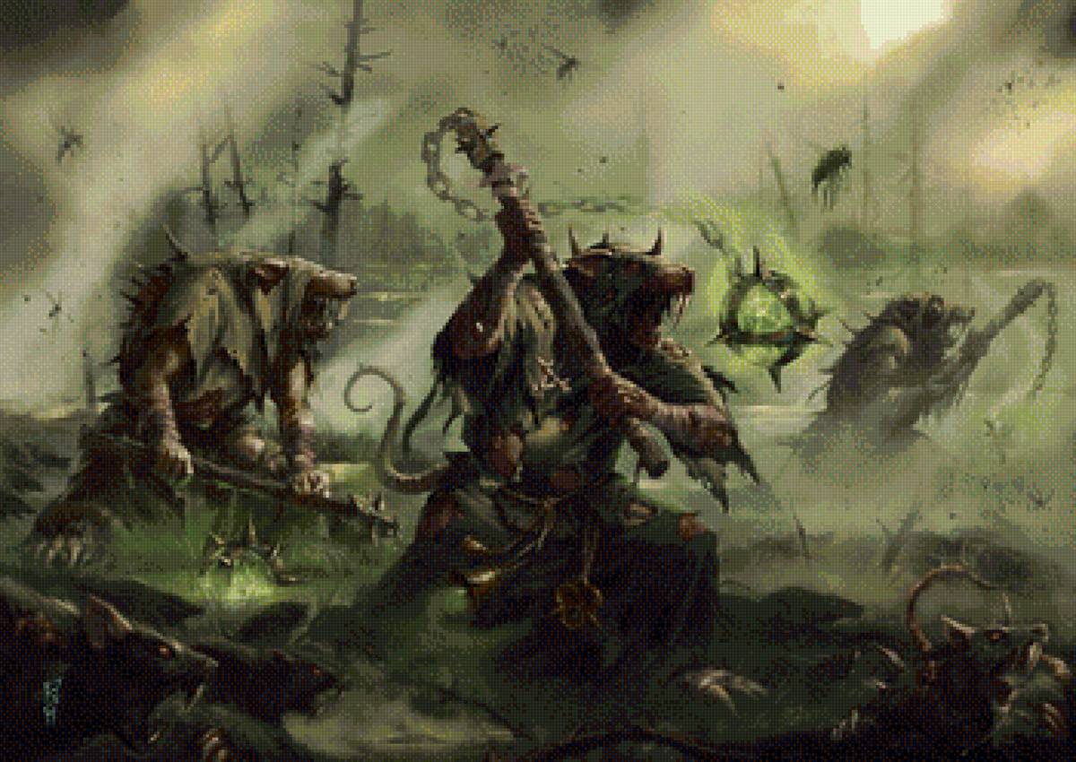 Скавены - warhammer, skaven - предпросмотр