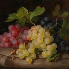 Схема вышивки «Виноград»