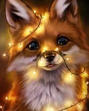 Схема вышивки «Лисичка»