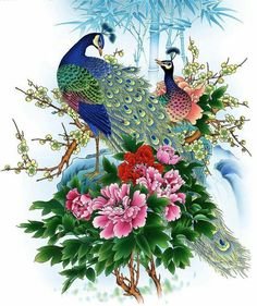 Павлины - оригинал