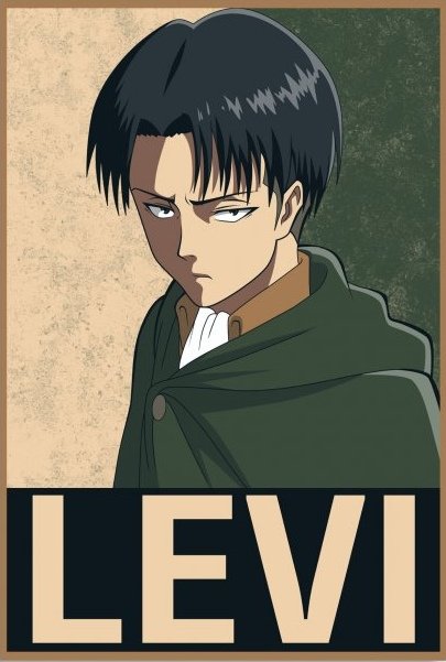 Леви Акерман - атака титанов, леви - оригинал