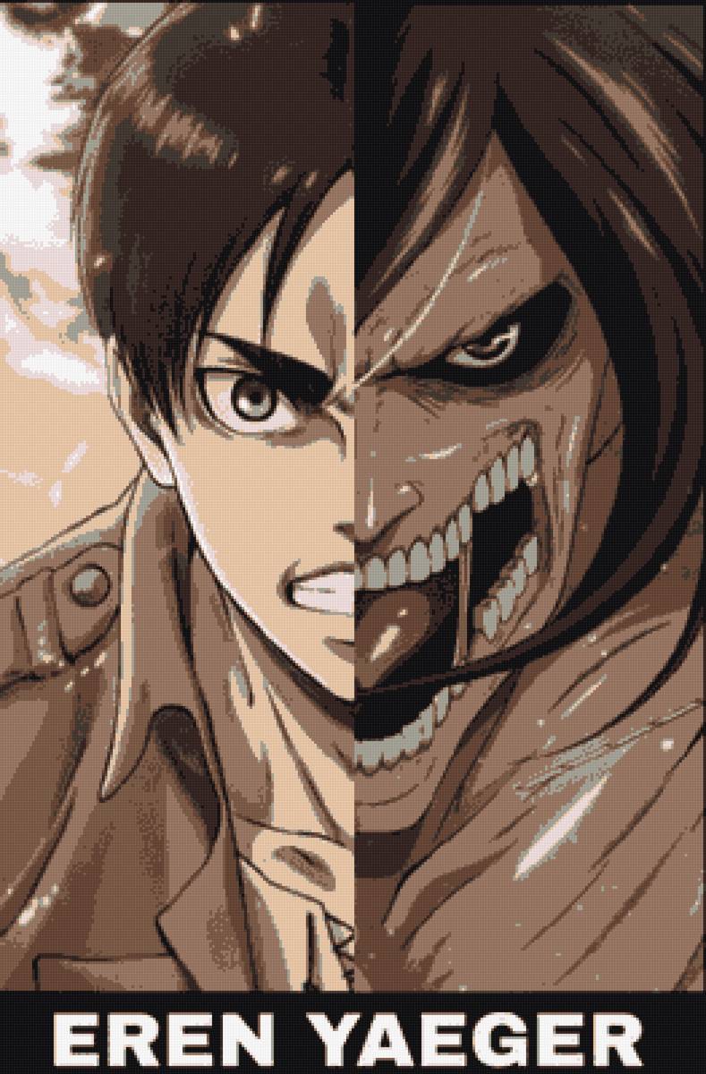 атака титанов - эрон, аниме, титан, атака, егерь - предпросмотр