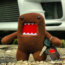 Схема вышивки «Домокун с ключами»