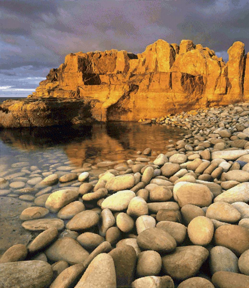 Закат на море - предпросмотр