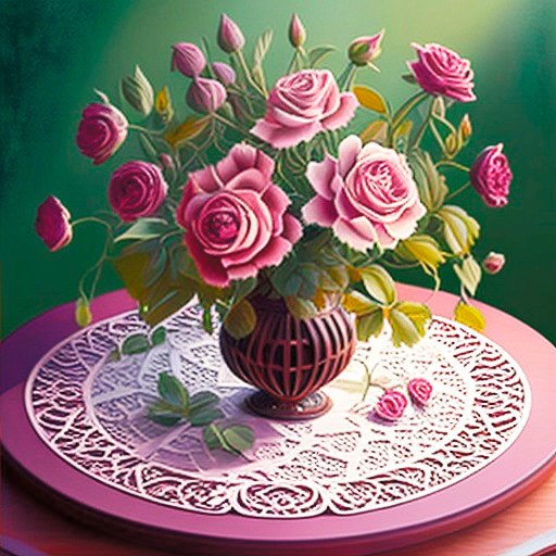 Натюрморт - натюрморт цветы розы - оригинал