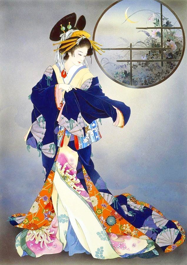 Гейша - гамма, девушка, япония, гейша - оригинал