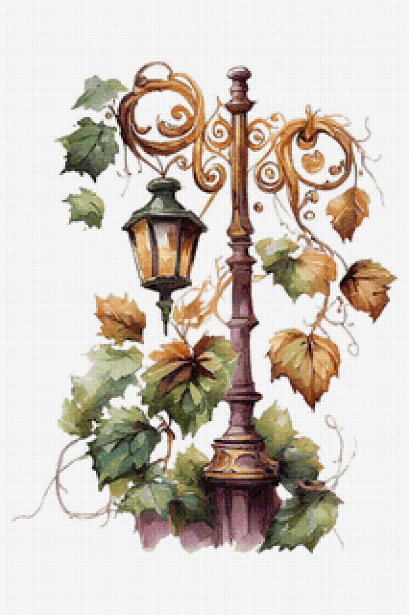 Волшебный фонарь - живопись, фонарь - предпросмотр