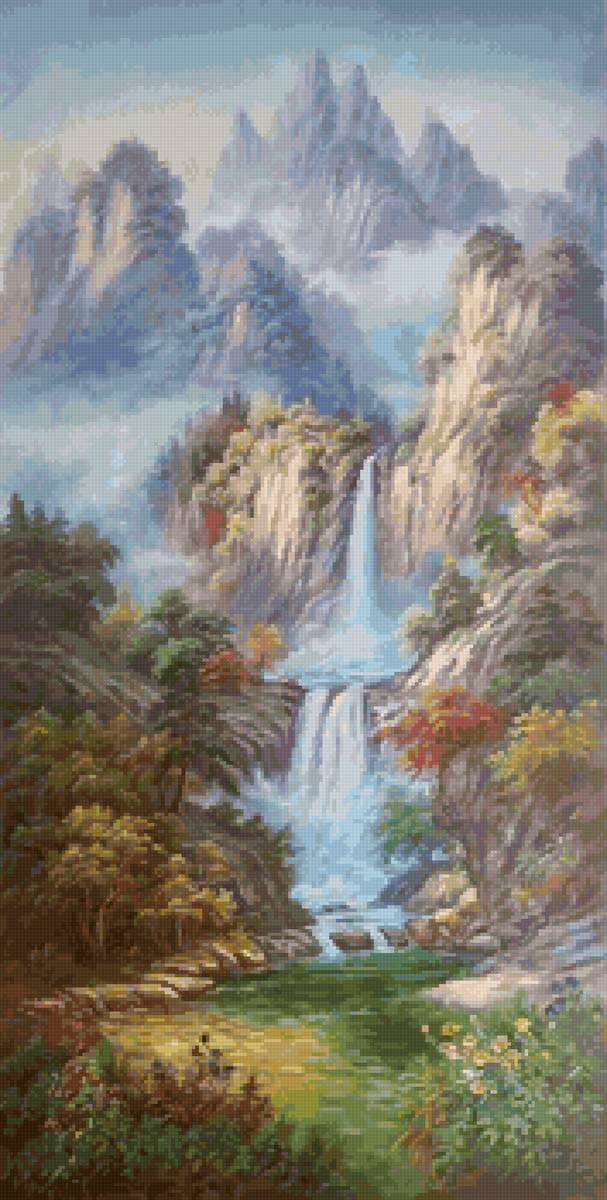 водопад - предпросмотр