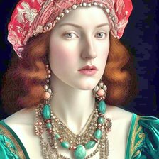 Схема вышивки «Portret, Bruno Cerboni»