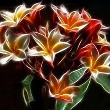 Схема вышивки «Цветы»