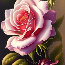 Схема вышивки «Hoa hồng»