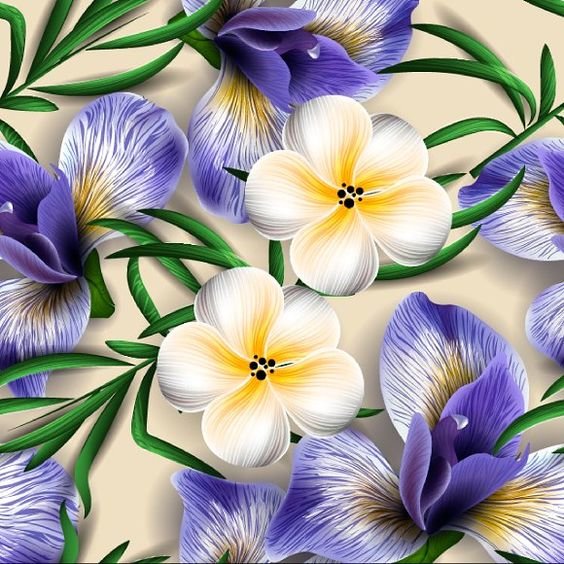 Подушка "Весенние цветы" - цветы, подушка - оригинал