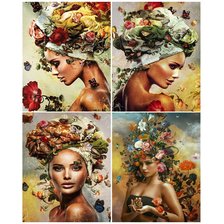 Схема вышивки «весенняя красота»