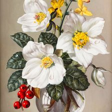 Схема вышивки «букет»