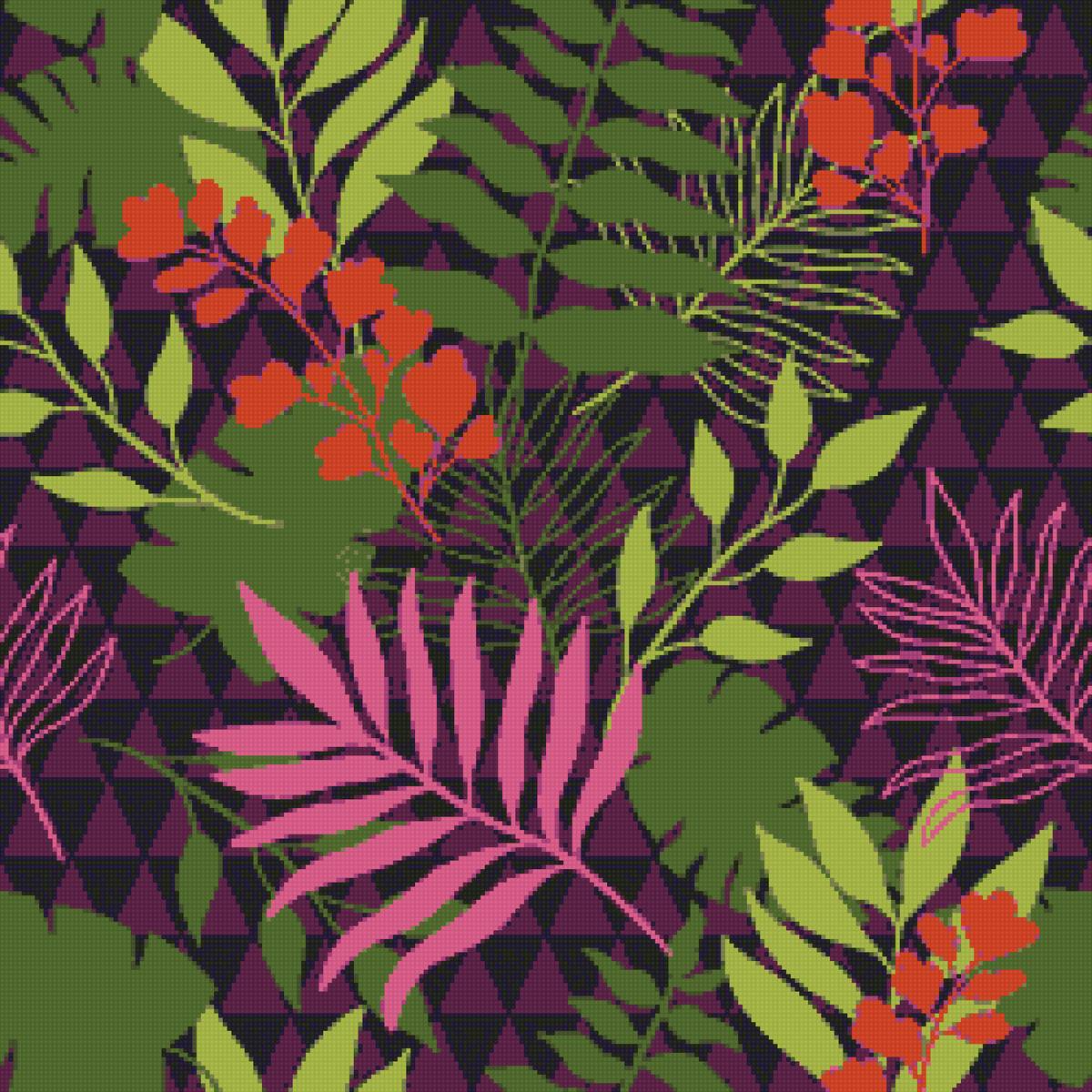 Растения - листья, ветки - предпросмотр