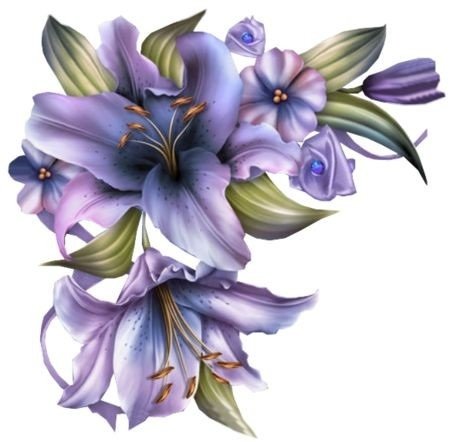 подушка лилия - оригинал