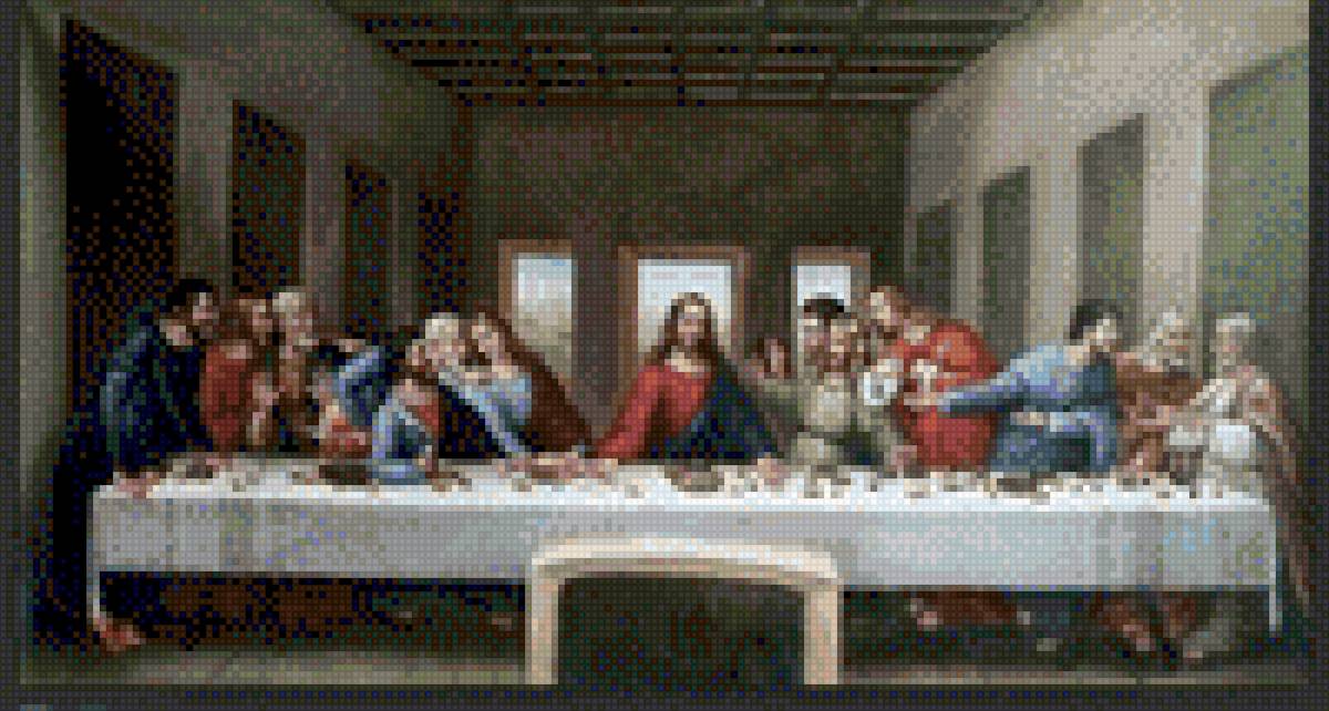 Тайная вечера - давинчи - предпросмотр