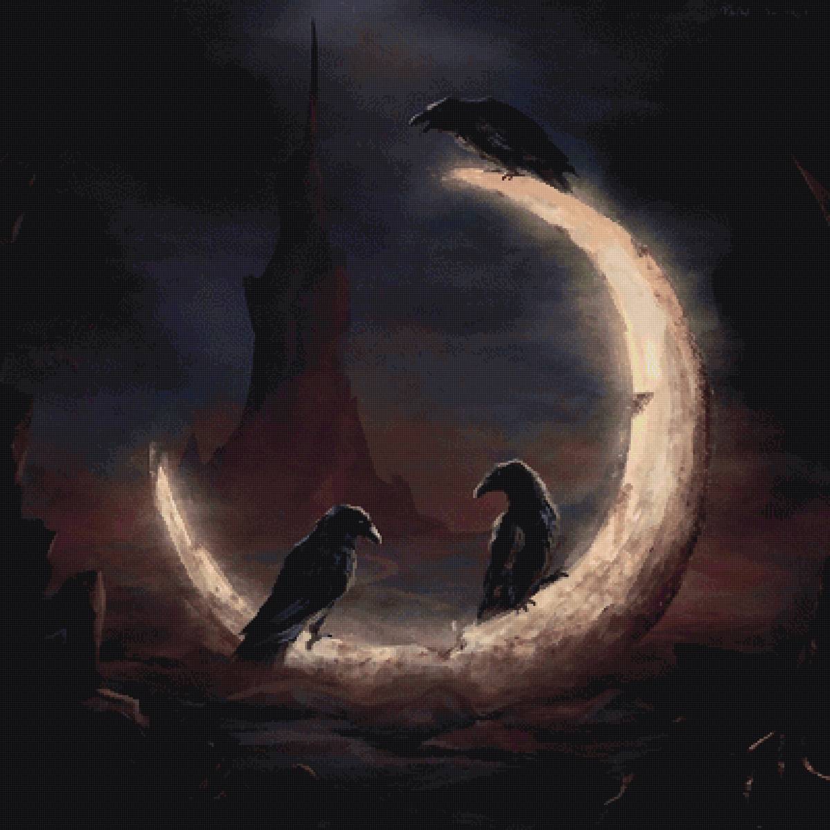 Вороны в сумраке. - мистика, пнк - предпросмотр