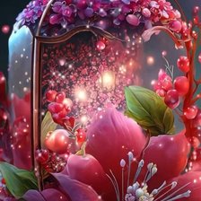 Схема вышивки «Đèn hoa»