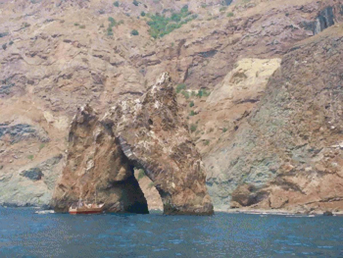 золотые ворота - коктебель, море, чудеса природы, крым - предпросмотр