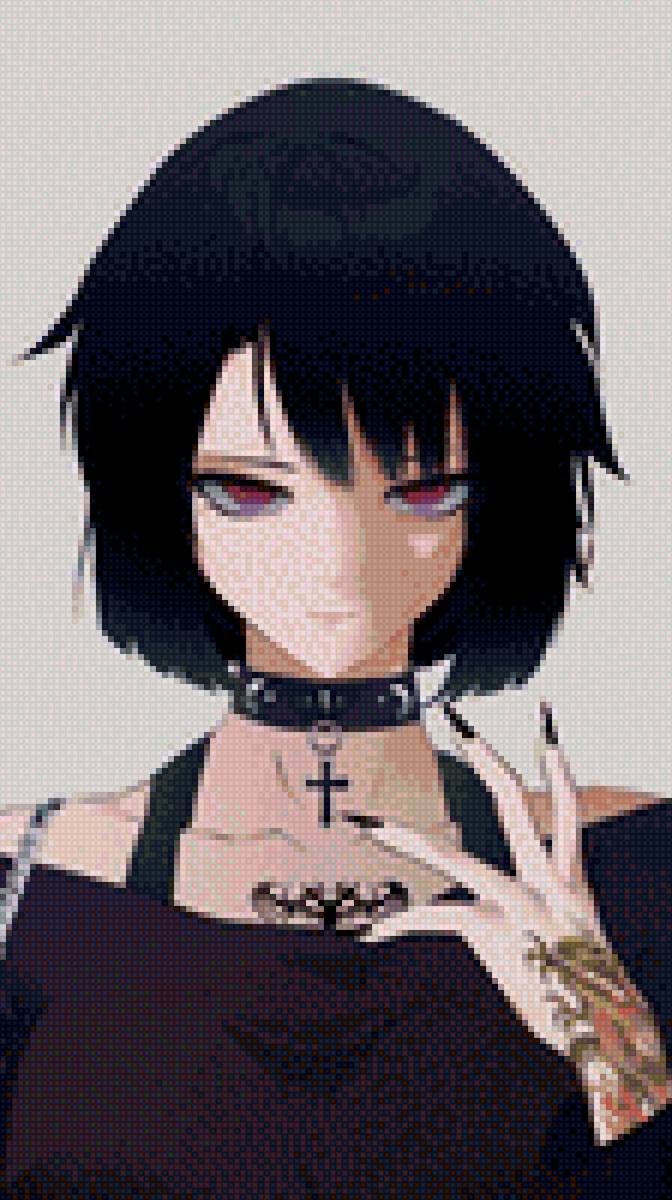 Девушка - девушка, тату - предпросмотр