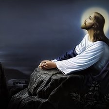 Схема вышивки «Ісус»