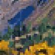 Предпросмотр схемы вышивки «Вершина синей горы» (№2668237)