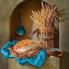 Оригинал схемы вышивки «Свежий хлеб» (№2668252)