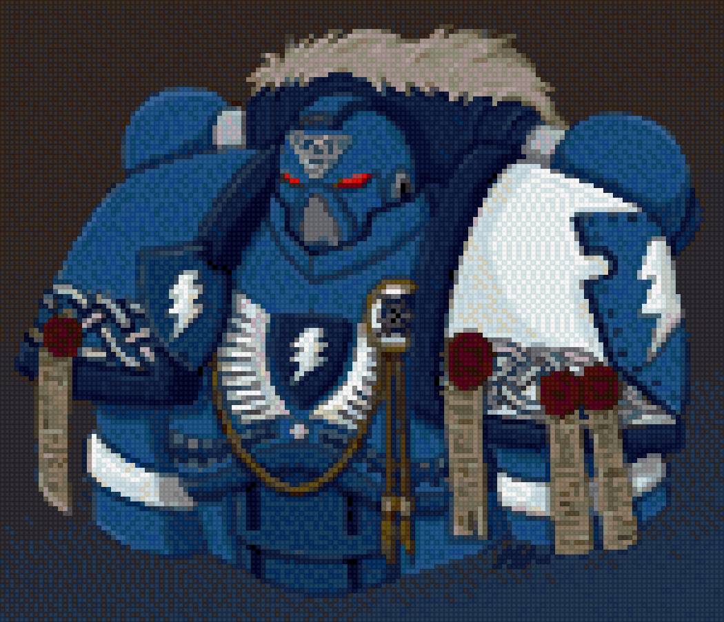 Warhammer 40k - космодесантник - предпросмотр