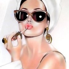 Схема вышивки «Гламур»