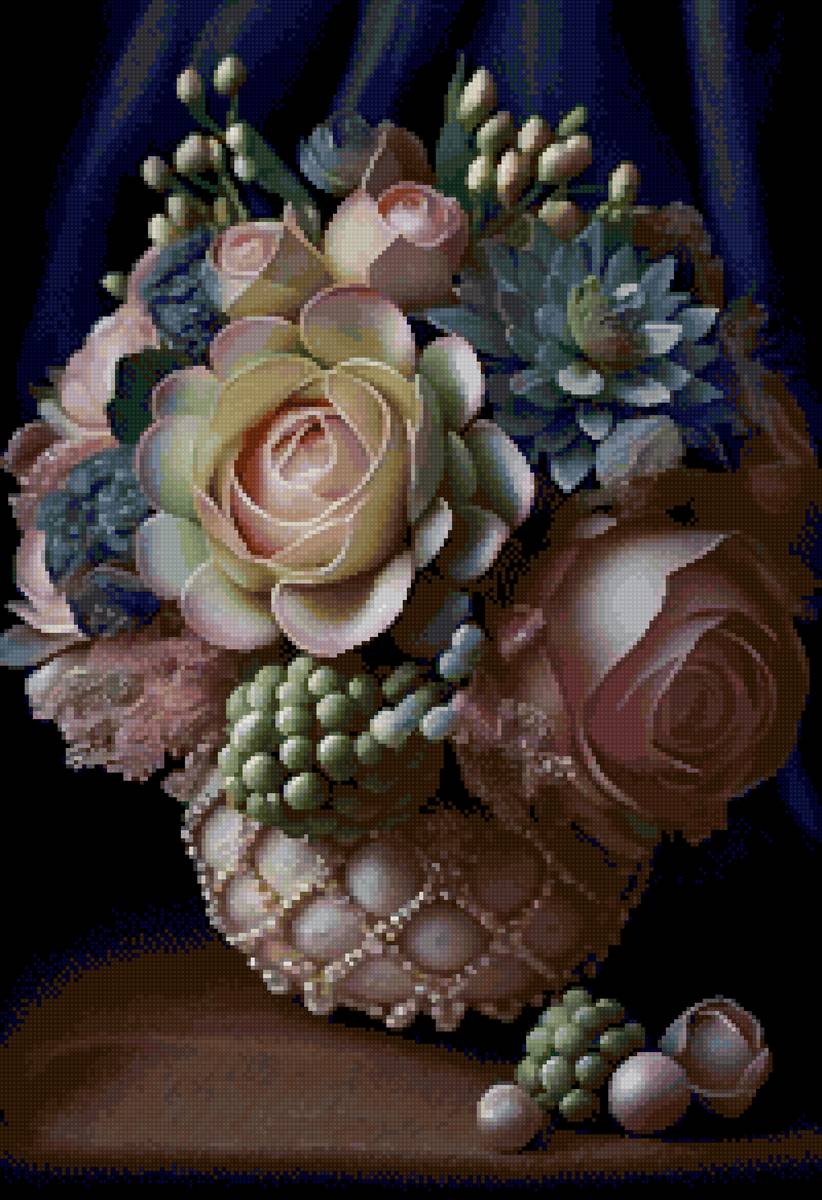 Цветы - ваза, цветы в вазе - предпросмотр