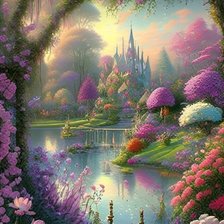 Схема вышивки «Hoa»