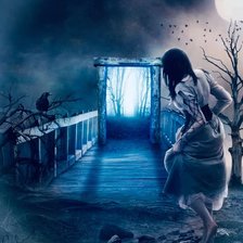 Схема вышивки «Мистика.»