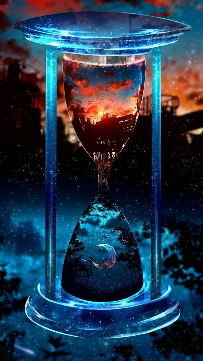 Часы времени. - фэнтези, пнк - оригинал