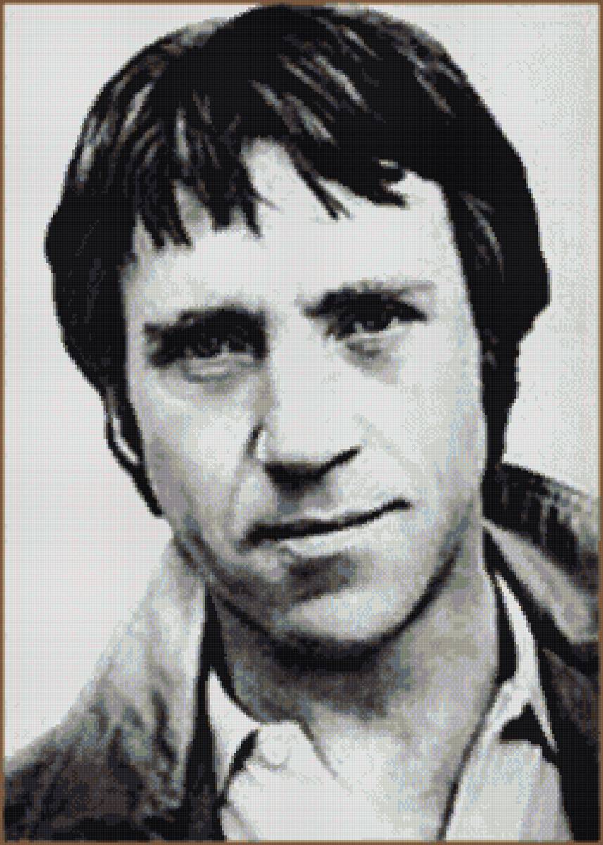 Владимир Высоцкий - бард, кумир, монохром, высоцкий - предпросмотр