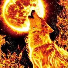 огненный волк