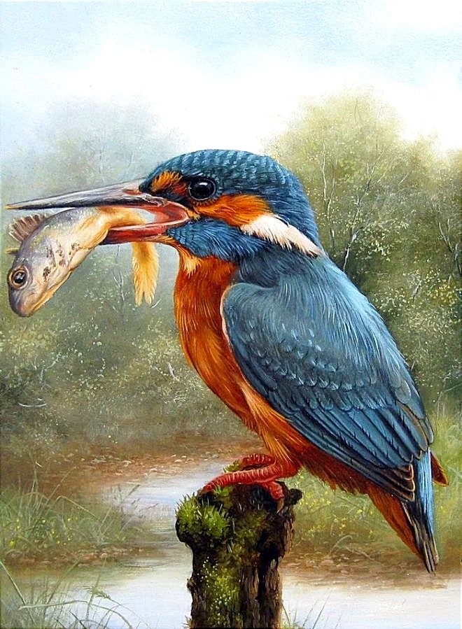 На рыбалке - оригинал