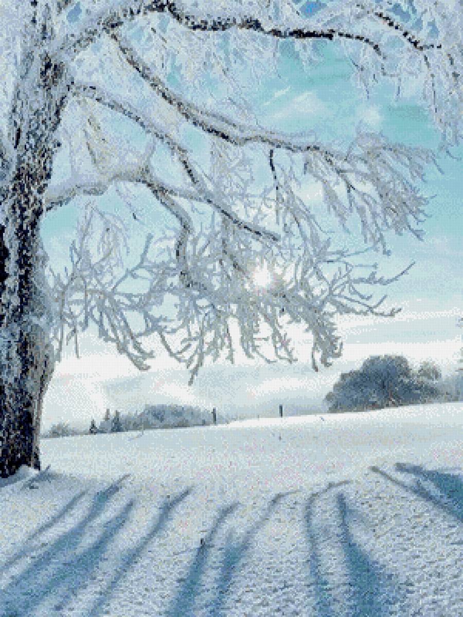 Звонкий иней - зима - предпросмотр