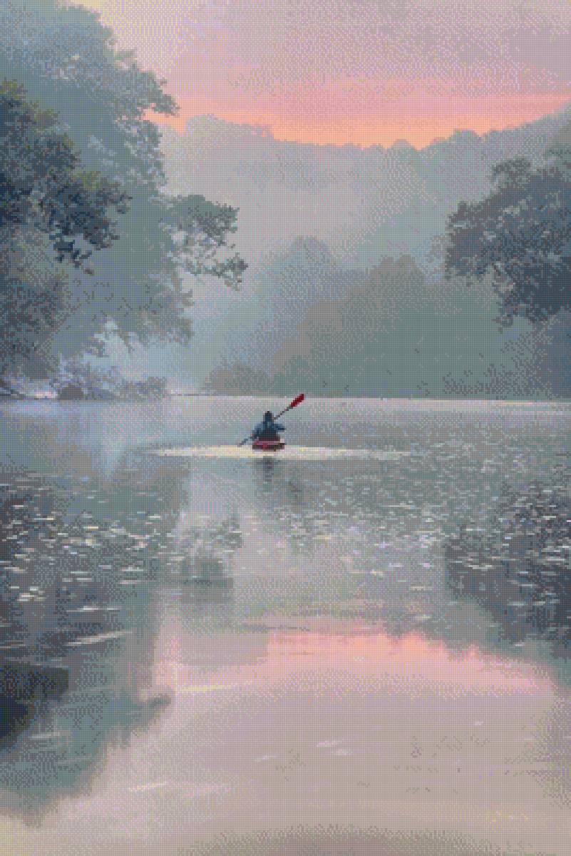 Утро туманное 3 - лето. туман - предпросмотр