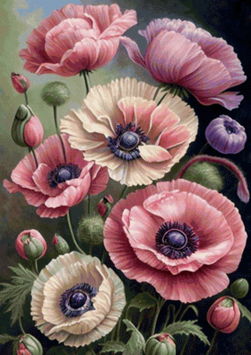 Цветы - предпросмотр