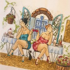 Схема вышивки «по картинам Веста»