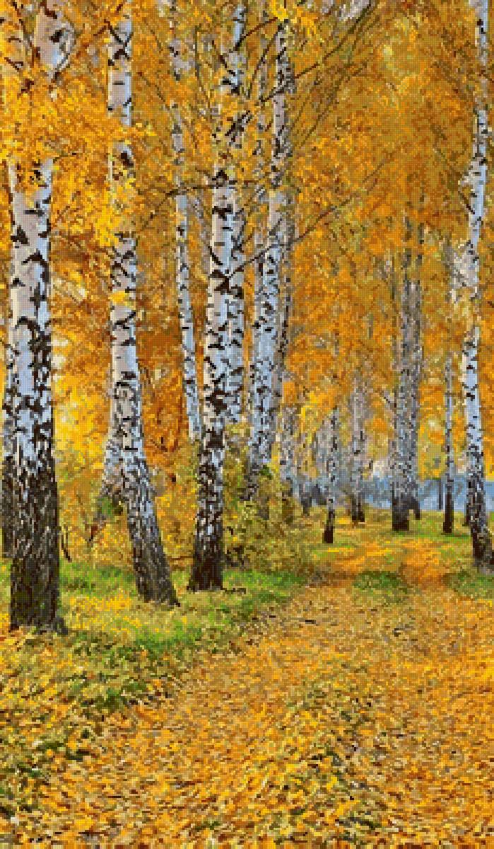 Лесная дорога - осень - предпросмотр