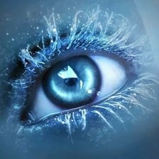 Схема вышивки «Взгляд.»