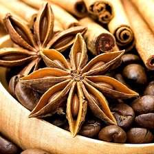 Схема вышивки «Кофе»