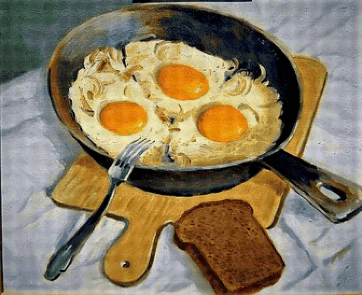 Завтрак - яичница, завтрак - предпросмотр